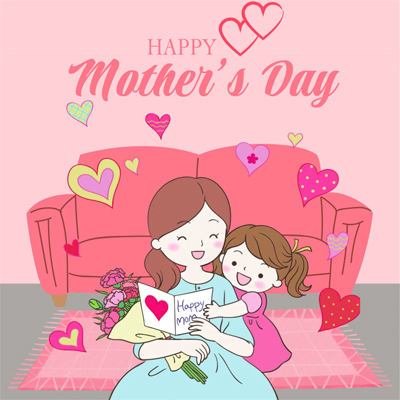 Mother's Day Themed Coloring Books